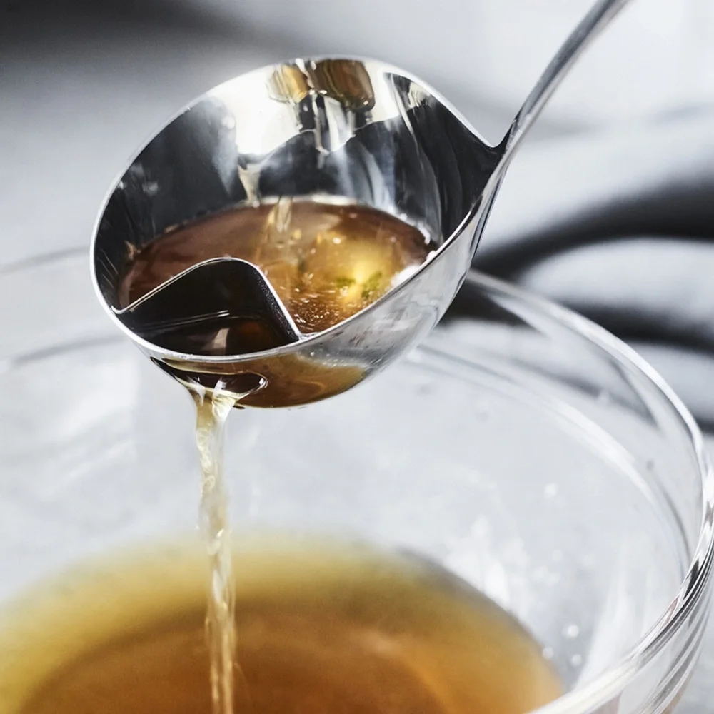 Williams Sonoma Signature Stainless Steel Fat Skimming Ladle